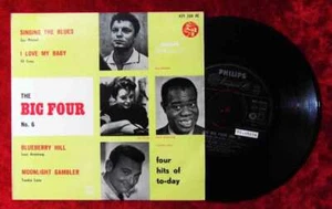 EP The Big Four Vol. 6 Guy Mitchell Frankie Laine Jill Corey Louis Armstrong - Picture 1 of 2