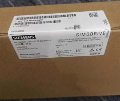 6SN1118-0NH01-0AA0 NEW SIEMENS 6SN1 118-0NH01-0AA0 SIMODRIVE CONTROL UNIT Fast - Image 1 of 3