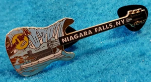 NIAGARA FALLS NY EE. UU. *MAID OF THE MIST* GUITARRA BARCO BARCO Hard Rock Café PIN - Imagen 1 de 1