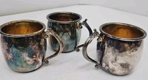 Taza perforadora para bebé 3 FB Rogers plateada VER descripción  - Imagen 1 de 4