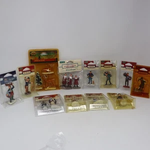 Lote 12 Estatuillas Y Accesorios Lemax Sin Abrir Nuevo Antiguo Stock De Colección - Imagen 1 de 7