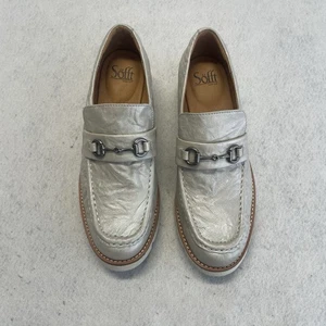 Sofft Brand Prewitt Leather Loafers Women's Size 10 Excelent Condition - Picture 1 of 6