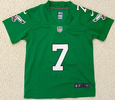 Camiseta cosida Philadelphia Eagles Kelly verde Nike S niños pequeños Reddick #7 Foto 1 de 4