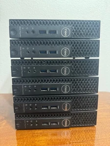Lot - 6 Dell OptiPlex 3050 Micro i5-7500T i3-7100T 4GB RAM NO SSD/OS/AC - Picture 1 of 6