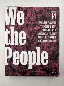 We the People Core 14th Edition Textbook WW Norton Political Science Paperback - Bild 1 von 11