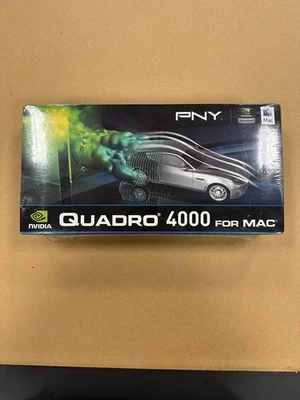 Nvidia Quadro 4000 for Mac Graphics Card 2GB GDDR5 PCIe 3.0 x16 SEALED IN BOX - Image 1 of 2