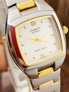 Casio 23mm Women Stainless Steel Quartz Watch 1330 LTP-2046 #7929 - Picture 1 of 18
