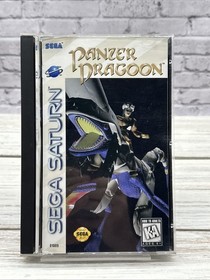 Panzer Dragoon (Sega Saturn, 1995) CIB Complete In Box /w Registration Card
