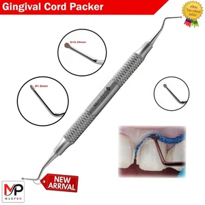 Empaquetador de cordón dental punta pequeña gingival instrumentos de retracción atraumática 1 pieza - Imagen 1 de 3