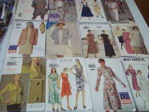 36 Ct Vogue McCall's Butterick Uncut Women's Sewing Patterns For Sale - Picture 1 of 3