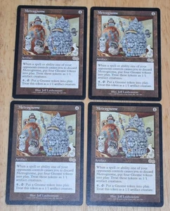 MTG 4x Raro Artefatto METROGNOME - Foto 1 di 2