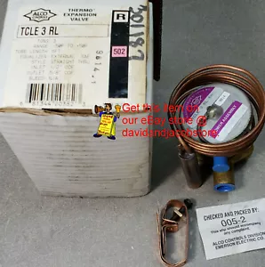 Valvola di espansione termica, da -50f a +50f. Tubo lungo 5 piedi. TCLE 3 RL 6A (R502) 3 tonnellate - Foto 1 di 11