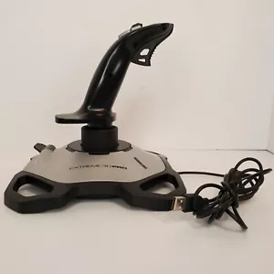 Logitech Extreme 3D Pro Joystick J UK17 PC Flight Simulator Black Wired - Picture 1 of 12
