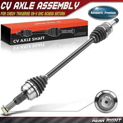 CV Axle Shaft Assembly for Chevy Traverse 2009-2011 GMC Acadia Saturn Rear Right - Image 1 of 4
