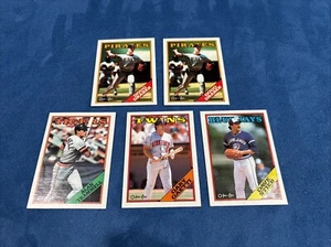 1988 O-Pee-Chee 5 Card Lot NM/Mint Condition - Picture 1 of 4