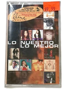 Lo Nuestro Lo Mejor Shakira Cassette Tape 1997 Celine Dion Factory Sealed Pop - Picture 1 of 3
