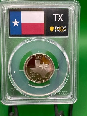 2004 S 25C Silver Texas Quarter PCGS PR70DCAM - Image 1 of 4