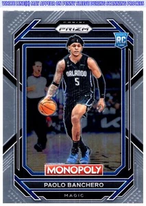 Panini Prizm Monopoly 2022-23 Paolo Banchero #66 - Imagen 1 de 2
