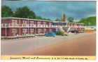 Linen Postcard      Stewart's Motel And Restaurant  -  Corbin, Ky