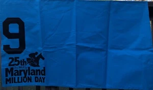 25th Maryland Million stakes day saddle towel horse racing racehorse - Picture 1 of 1