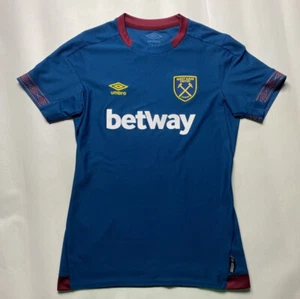 WEST HAM UNITED away shirt jersey UMBRO 2018-2019 Hammers trikot women SIZE 34 - Picture 1 of 12