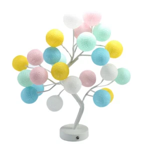 Desk Night Light Bonsai Tree Light LED Plum Blossoms Tree Lights - Picture 1 of 12