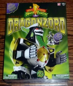 MMPR Mighty Morphin Power Rangers Diecast/Metallic Paint Legacy Dragonzord - NOS - Picture 1 of 4