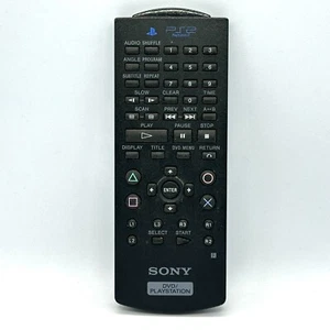 Sony PS2 PlayStation 2 Multimedia Remote Control Black Untested - Picture 1 of 3