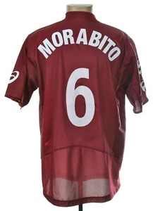 CAMISETA DE FUTBOL REGGINA ITALIA 2003/2004 PARTIDO USADA EDICIÓN 6 MORABITO XL - Imagen 1 de 9
