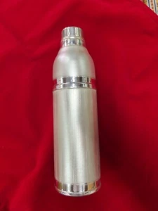Silver Water Bottle, Fine Silver Drinking Water Bottle, Silver Drinking Utensils - Picture 1 of 15