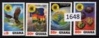 $1 World Mnh Stamps (1648), Ghana Scott 822-825 Commonwealth Set Of 4