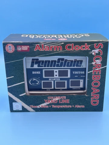 Penn State Nittany Lions Football Logo Scoreboard Alarm Clock Cover