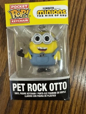 Minions - Pet Rock Otto  - Schlüsselanhänger Funko Pocket POP! Keychain - Image 1 of 4