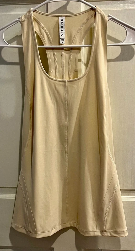 Camiseta sin mangas Athleta Intensity, melocotón pálido, talla M, nueva con etiquetas Foto 1 de 4