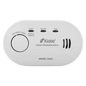 Kidde 5CO - 10 Year Life LED Carbon Monoxide Detector / CO Alarm with Batteries - Picture 1 of 3
