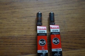 2 tubos RCA vintage NOS 12AF6 - Imagen 1 de 4