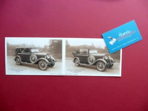 Original Postkarte Doppel Cabriolet Innenführer Supertouring Anfang 1900 Selten - Bild 1 von 2