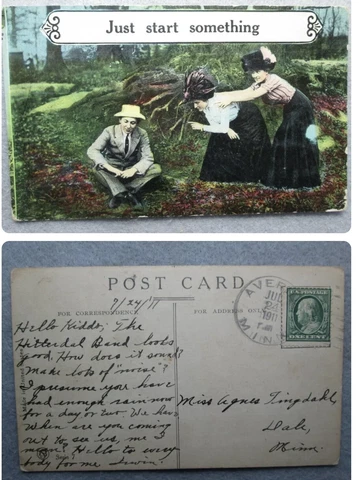 Averill, Minnesota, Clay County (1899-1969) DPO DOANE 2/3 Cancel Cover