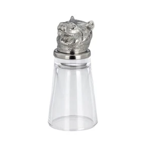 Schnapsglas Löwe 4 cl Edelstahl Geschenk für Jäger Schnapps Glas Schnapsgläser - Bild 1 von 4