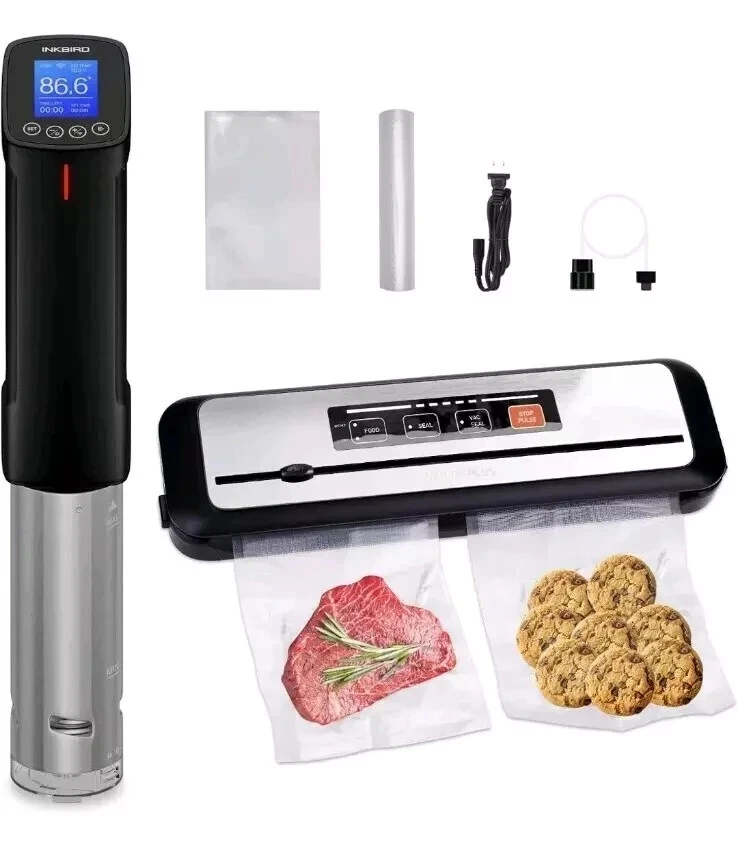 INKBIRD WiFi Sous-Vide Cooker & Vacuum Sealer with Full Starter Kits... - Image 1 of 4