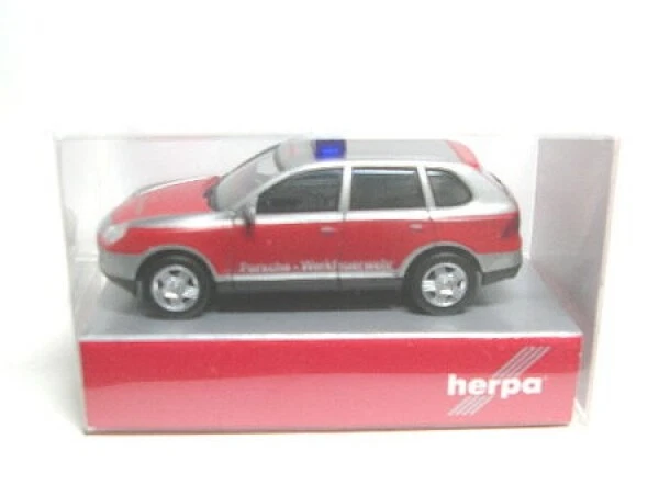 Porsche Cayenne Porsche-Werksfeuerwehr 1:87 HERPA - Immagine 1 di 1