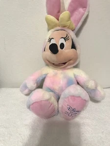 Disney Parks "2020" Easter Minnie Mouse 18” Plush Stuffed Toy - NWT - Picture 1 of 7