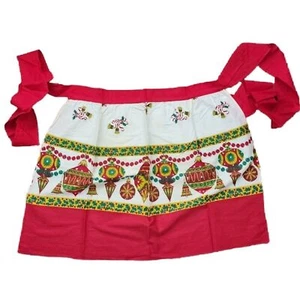 Vintage Christmas Apron - Picture 1 of 4