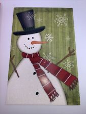 35 HALLMARK CHRISTMAS CARDS W/ Envelopes Snowman Glitter No Box (b24)