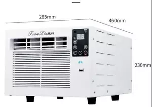 Used! Portable Air Conditioner Cooler Dehumidifier Refrigerated Cooling w/ RC AU - Picture 1 of 9