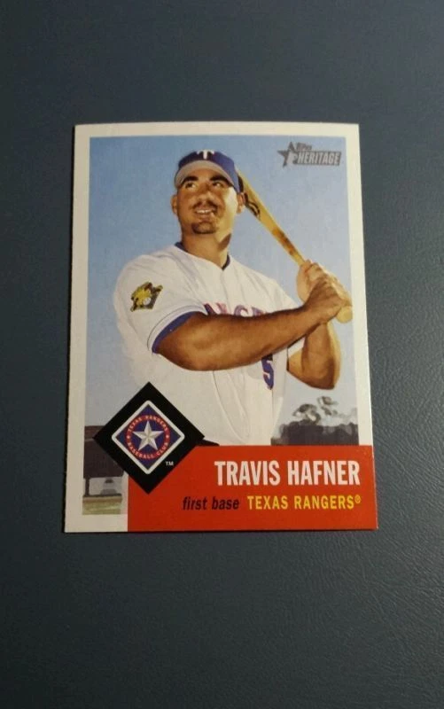 TRAVIS HAFNER 2002 TOPPS HERITAGE CARD # 302 A6508 - Image 1 of 1