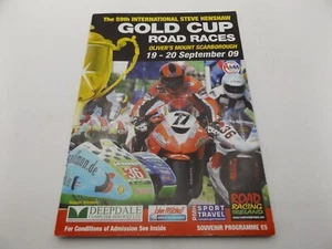 2009 OLIVERS MOUNT PROGRAMME 20/9/09 - INTERNATIONAL GOLD CUP - Picture 1 of 1