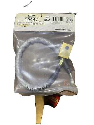 Línea de embrague de acero inoxidable trenzado Diftech Honda S2000 AP1 (2000-2003) Foto 1 de 4