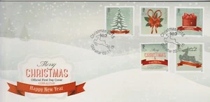 GB - Gibraltar 2015 Christmas Greatenings SG 1664-1668 FDC XMAS NOEL WEIHNACHTEN - Picture 1 of 1