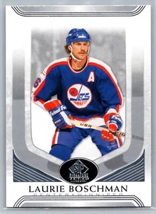 2020-21 SP Signature Edition Legends #285 Laurie Boschman Winnipeg Jets - Picture 1 of 2